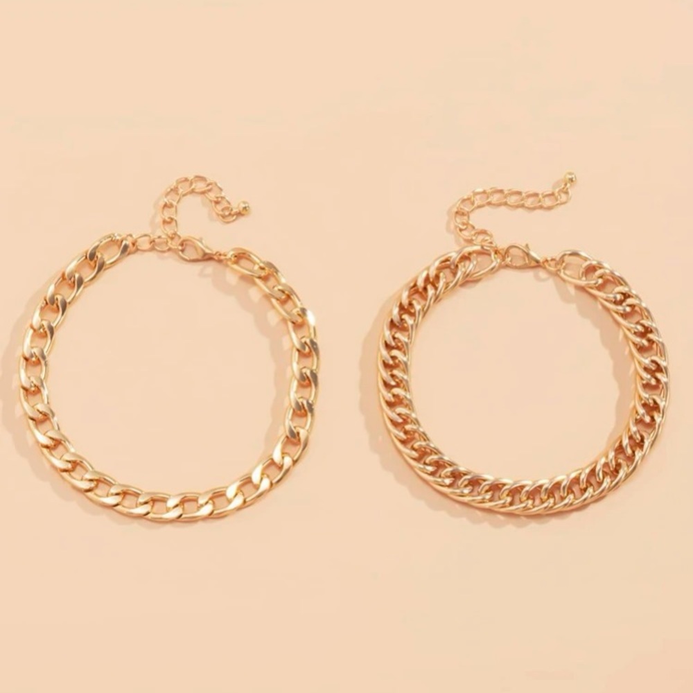 NWT 2 PIECE ANKLET SET - Picture 3 of 4